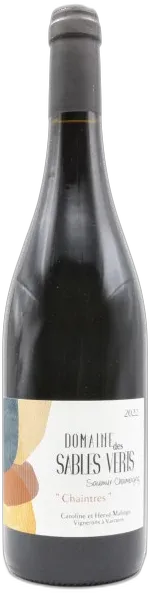 photo du vin Domaine des Sables Verts Chaintres 2022