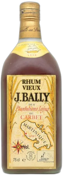 vue du vin J. Bally Martinique