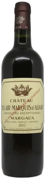 photo du vin Bel Air Marquis d’Aligre 1998