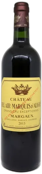 photo du vin Bel Air Marquis d’Aligre 1998