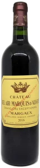 photo du vin Bel Air Marquis d’Aligre 1998