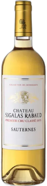 photo du vin Sigalas Rabaud 2001 Sauternes