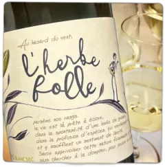 vue du vin l’Herbe Folle Blanc