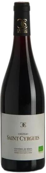illustration du vin Château Saint-Cyrgues Costières de Nîmes Rouge