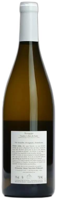 photo du vin Clématis Hautes Côtes Nuits Naudin 2022