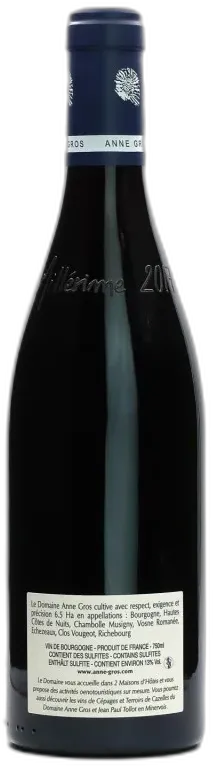 photos du vin Clos Vougeot le Grand Maupertui Anne Gros