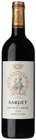 image du vin Sarget de Gruaud Larose