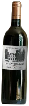 photo du vin Dassault us Back Label