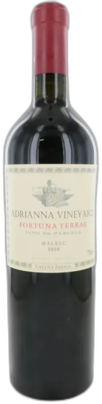 photo du vin Malbec Fortuna Terrae
