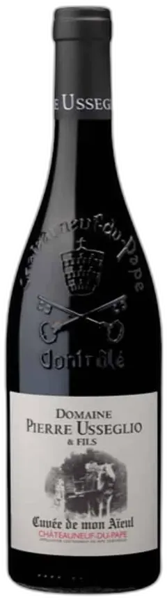 image du vin Pierre Usséglio & Fils Chateauneuf du Pape Cuvée de Mon Aïeul 2023
