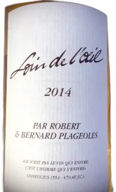 photo du vin Loin de l’Œil