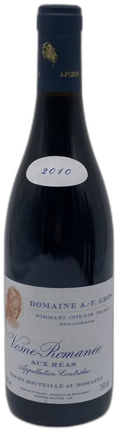 illustration du vin Vosne-Romanée Aux Réas Domaine a F. Gros