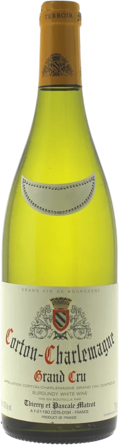 vue du vin Corton Charlemagne