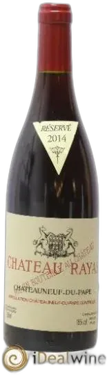 image du vin Château Rayas Emmanuel Reynaud