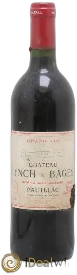 photo du vin Château Lynch Bages