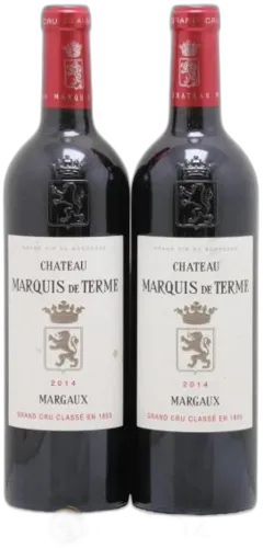 aperçu du vin Château Marquis de Terme