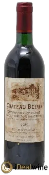 image du vin Château Belair