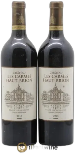 vue du vin Château les Carmes Haut-Brion