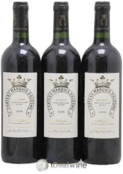 image du vin Château Marquis d’Alesme Becker