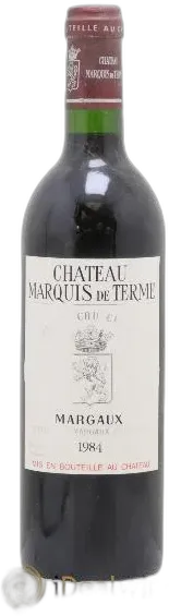 aperçu du vin Château Marquis de Terme