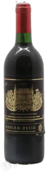 vue du vin Château Palmer