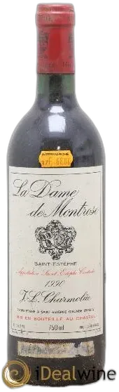 photo du vin La Dame de Montrose