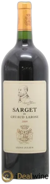 image du vin Sarget de Gruaud Larose