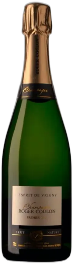 vue du vin Champagne Roger Coulon Brut Nature Esprit de Vrigny Premier Cru