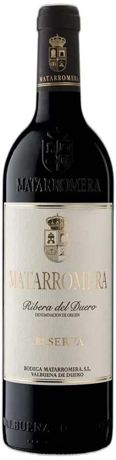 vue du vin Matarromera Crianza
