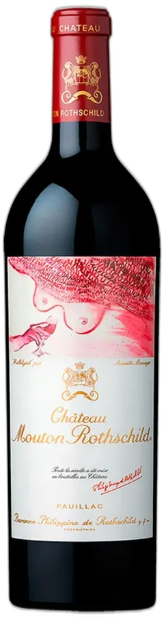 capture du vin Château Mouton Rothschild 2017