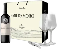illustration du vin Emilio Moro 1 Botella 2 Copas Sacacorchos