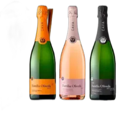 photo du vin Família Oliveda Brut Rosado Brut Nature Reserva