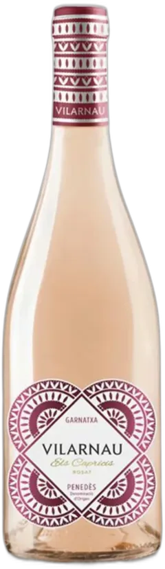 vue du vin Vilarnau Els Capricis Rosado
