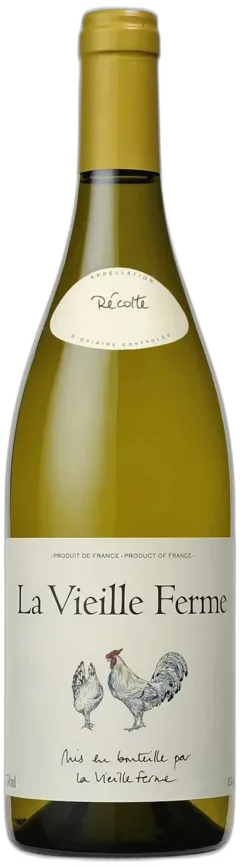 vue du vin la Vieille Ferme Blanc 2023