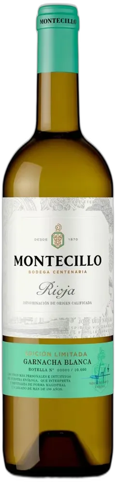 photo du vin Montecillo Blanco Fermentado en Barrica