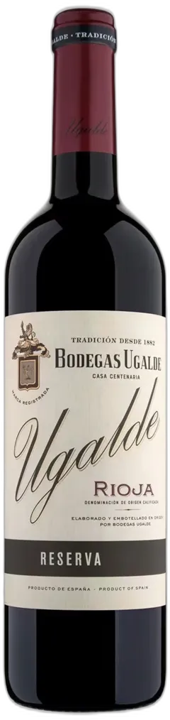 vue du vin Ugalde Reserva