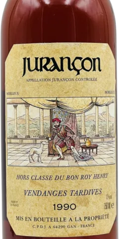 vue du vin Cave de Gan Vendanges Tardives