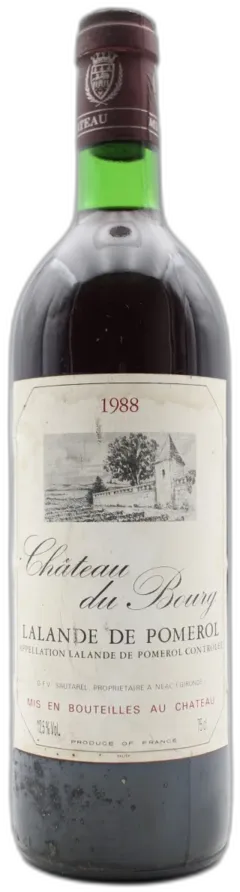illustration du vin Château du Bourg 1988