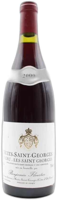 photos du vin Nuits-Saint-Georges 1er Cru "les Saint Georges" 2000 Benjamin Fleurtier