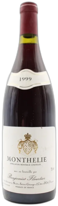 image du vin Monthelie 1999 Benjamin Fleurtier