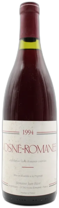 photo du vin Vosne-Romanée 1994 Domaine Bizot