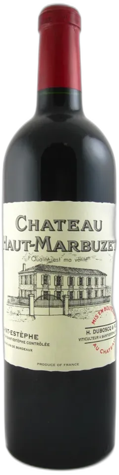 photos du vin Château Haut-Marbuzet