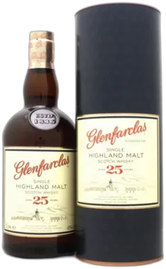 photo du vin Glenfarclas 25 Ans Single Highland Malt Whisky