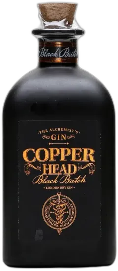 vue du vin Copperhead London Dry Gin Black Batch