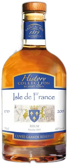 photo du vin Saint Aubin History Collection Isle de France Rhum de l’Île Maurice