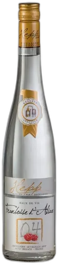 vue du vin Eau de Vie Framboise d’Alsace Distillerie Hepp