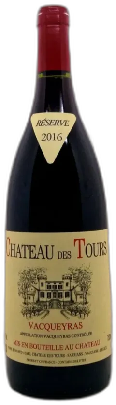 capture du vin Chateau des Tours Vacqueyras 2016