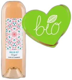 image du vin Mas de Rey l’Esprit Rosé 2024 Igp Bouches-du-Rhône Terre de Camargue