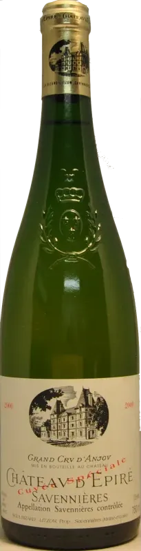 photo du vin Cuvée Spéciale 2000 Château d’Epiré, Savennières