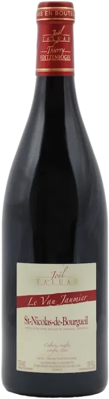 image du vin Cuvée Vau Jaumier 2014 Joël Taluau, st Nicolas de Bourgueil